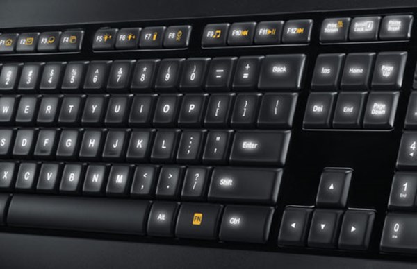 Logitech K800 Illuminated Keyboard