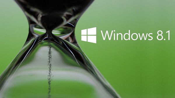 Windows 8.1: η άμμος στην κλεψύδρα τελειώνει