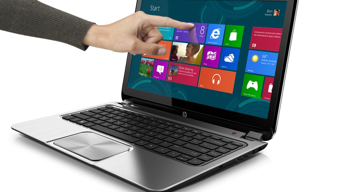 Laptop με οθόνη αφής: στο περιθώριο