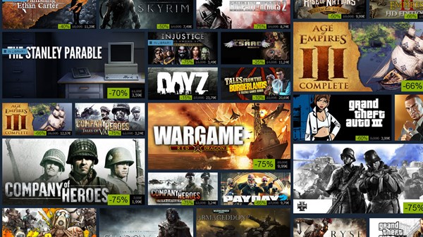 Εορταστικές εκπτώσεις Steam: χιλιάδες PC games πάμφθηνα
