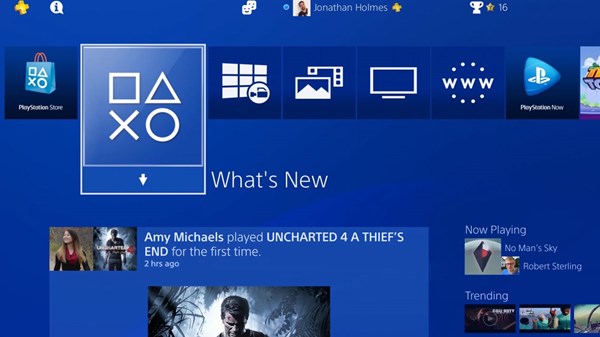 PS4: Διαθέσιμη η έκδοση λειτουργικού υπ' αριθμόν 4.00