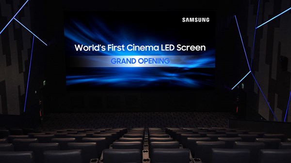 Samsung: έτοιμη η πρώτη οθόνη LED για αίθουσες σινεμά
