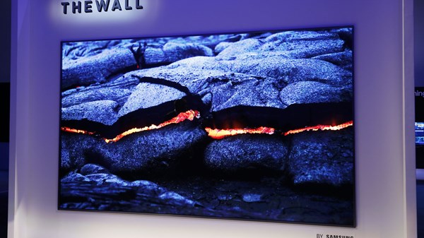 CES 2018, Samsung: τηλεόραση... επεκτάσιμης διαγωνίου