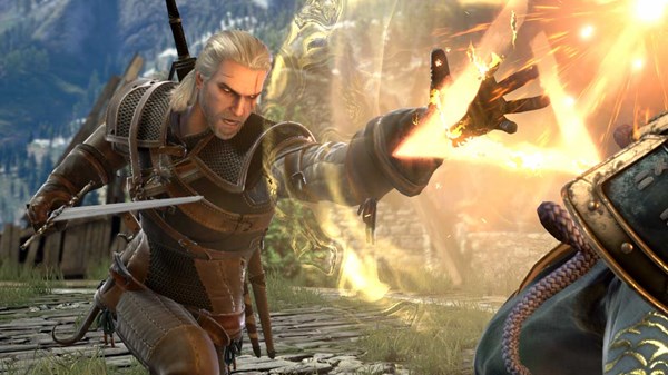 O Geralt των Witcher στο Soul Calibur VI