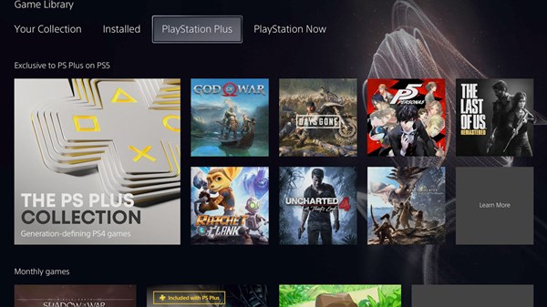 Το γραφικό περιβάλλον του PS5 σε στιγμιότυπα