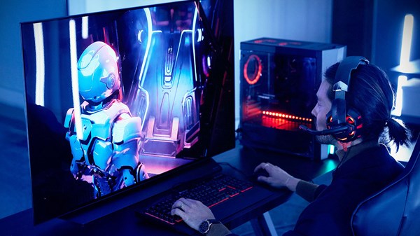 To καλύτερο gaming monitor για PC; Μία LG OLED TV!